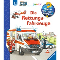 Ravensburger Die Rettungsfahrzeuge / Wieso? Weshalb? Warum? Junior Bd.23