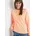 Gestreiftes Langarmshirt pearl beige S