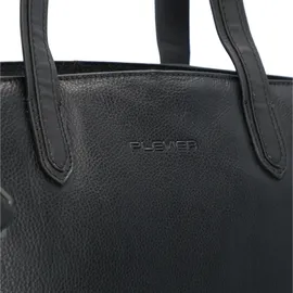 Plevier Power Shopper Leder Schwarz