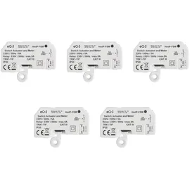 Homematic IP Smart-Home-Zubehör "Bundle 5x Schalt-Mess-Aktor Unterputz", weiß, B:19,5cm H:10,5cm T:29,5cm, Smart-Home-Stationen