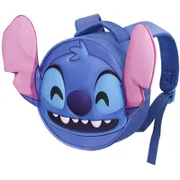 Disney Lilo Stitch Send-Emoji Rucksack, Blau, 22 x 22 cm, Kapazität 4 L