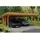 SKANHOLZ Doppelcarport Spessart 6,11 x 8,46 m eiche hell mit Abstellraum