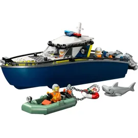 LEGO City Verfolgungsjagd im Polizeiboot 60456