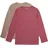 MINYMO Kinder Longsleeve Basic 34 T-Shirt LS (2-Pack) in Braun - Gr.: 146