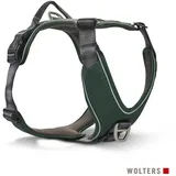 Wolters Active Pro Comfort Hundegeschirr Grün/Anthrazit 55-65 cm