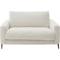 1,5-Sitzer INOSIGN "Downtown B/T/H: 152/105/84 cm", grau (light grau), B:152cm H:84cm T:105cm, 88% Polyester, 12% Polyacryl, Sofas, weicher Sitzkomfort, Cord, gemütliches Loungemöbel zum Relaxen