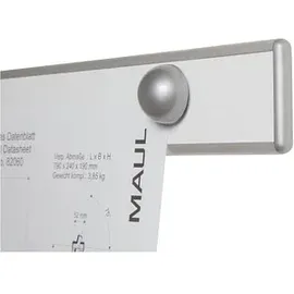 Maul Design MAULpro Magnetleiste silber 5,4 cm x 1,1 m