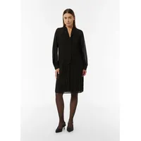 Comma, Kleid A-Linien-Kleid Schwarz 34