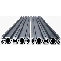 Vevor 5er Set 2000 mm T-Nut 2040 Aluminium-Strangpressprofil, eloxierte