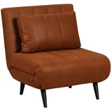 Bronx71 Schlafsessel Hanna cognac - Braun