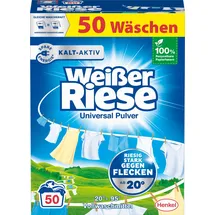 Weißer Riese WEISSER Riese Pulver 50 WL Universal 2,5kg