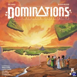 HOLY GRAIL GAMES Dominations Gesellschaftsspiel Mehrfarbig