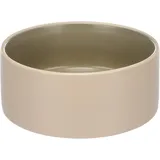 Karlie Hundenapf Keramik – hundenapf mittelgroße Hunde – 800ml – rutschfest & stilvoll – beige & grün – Flamingo Anca