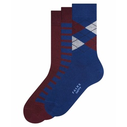 FALKE Happy Box 3P SO Herren Socken Mehrfarbig One size
