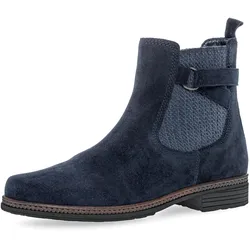 Chelseaboots, Blockabsatz, Stiefelette, Businesschuh mit Best Fitting, Gr. 38, nachtblau, , 49565314-38