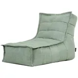 I.C.O.N. icon Sitzsack Outdoor Liege „Dolce", 75x75x96cm, Made in Germany, UV-beständig, wetterfest grün
