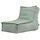 I.C.O.N. icon Sitzsack Outdoor Liege „Dolce", 75x75x96cm, Made in Germany, UV-beständig, wetterfest grün