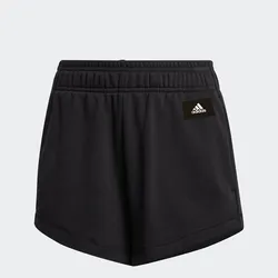 adidas Sportswear Recycled Cotton Damen Sport-Shorts schwarz - L