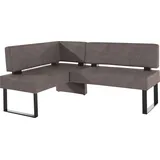 OTTO home HOME Oliver 180x89x140 cm Microfaser langer Schenkel rechts braun/dunkelbraun/arizona 4412), (38527749-0)