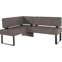 OTTO home HOME Oliver 180x89x140 cm Microfaser langer Schenkel rechts braun/dunkelbraun/arizona 4412), (38527749-0)