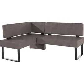 OTTO home HOME Oliver 180x89x140 cm Microfaser langer Schenkel rechts braun/dunkelbraun/arizona 4412), (38527749-0)