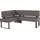 OTTO home HOME Oliver 180x89x140 cm Microfaser langer Schenkel rechts braun/dunkelbraun/arizona 4412), (38527749-0)