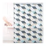 Relaxdays Duschrollo 120 x 240 cm grau