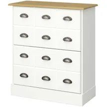 VCM Orienty 70 x 84 x 30 cm weiß / weiß