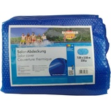 Summer Fun Sommer Poolabdeckung Solar Oval 700x350 cm PE Blau