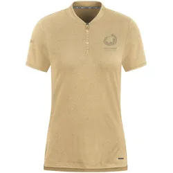 JAKO "Jugend trainiert" Polo Pro Casual (beige / Größe 34 / Damen)