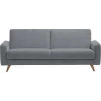 exxpo - sofa fashion 3-Sitzer »Samso«, Inklusive Bettfunktion und Bettkasten, grau