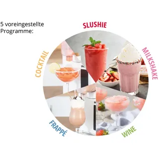 Unold 48940 Slush-Eismaschine Susi 2l; 220W; weiß