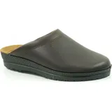 Rohde Herren Hausschuhe Pantoffeln Leder Clogs braun 1515-71, Schuhgröße:EUR 40 - Braun - 40