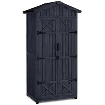 MCombo Gartenschrank 74 x 99 x 193 cm Anthrazitgrau