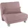 Home Affaire Schlafsofa HOME AFFAIRE "Gina", rosa (flamingo), B:80cm H:86cm T:195cm, Sofas, Schlafsofa, mit einem Handgriff vom Sofa zum Bett