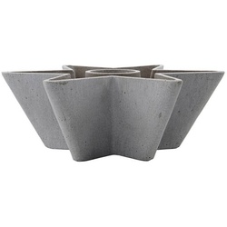House Doctor - Mold Star Kerzenhalter Grey - 30.5 cm - 27 cm - 10.5 cm