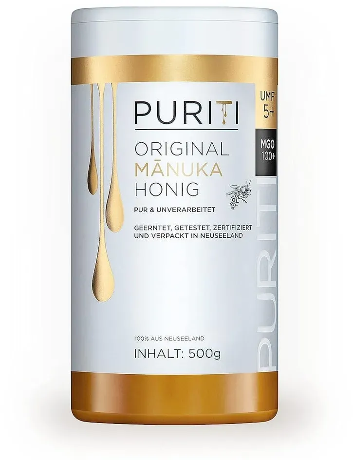 PURITI Manuka-Honig MGO 100+ 500g aus Neuseeland 500 g