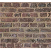 A.S. Création Steintapete Elements Tapete in Backstein Optik Vliestapete braun rot beige 10,05 m x 0,53 m - Braun/Rot/Beige