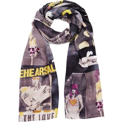 Desigual Accessories Fabric Rectangle Foulard Black