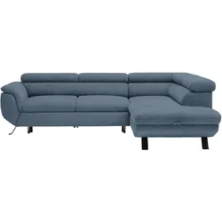 Ecksofa Raven Royalblau