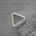 WINDHAGER Capri dreieckig 500 x 500 x 500 cm grau