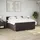 vidaXL Boxspringbett 180 x 200 cm Dunkelbraun
