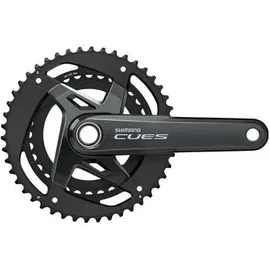 Shimano Cues Hollowtech U8000-2 Kurbelgarnitur - Black - 175 mm