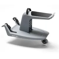 Kiddy Board Mittfahrbrett Geschwisterbrett Kid Sit von Eve Kids grau schwarz