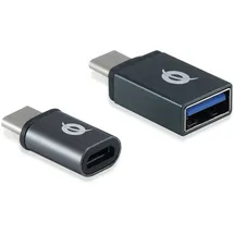 Conceptronic USB-C auf USB-A Adapter Schwarz