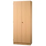 Otto Office Premium Aktenschrank Otto Office Line III Schrank 5 OH, Drehgriff, abschließbar, 80x200,4 cm braun 80 cm x 200.4 cm x 42 cm