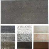 MDEKOR Wandpaneele Beton 50x100 cm | XPS 3D Wandverkleidung in Betonoptik | 16 Stück = 8 m2 Gray Dark | Paneele 4,5 mm dick | Dekorative Platten aus Porystyrol für Innenräume