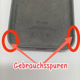 Apple iPhone 15 Pro Silikon Case mit MagSafe braun