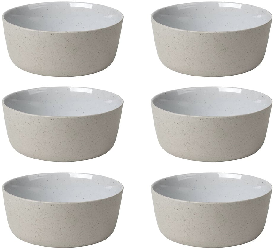 Blomus - Sablo Schale, Ø 15,5 cm, beige (6er-Set)