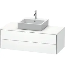 Duravit XSquare Waschtischunterschrank, 2 Schubkästen, Weiß matt